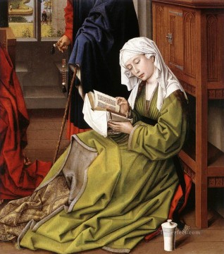  Magdalena Pintura al %C3%B3leo - La Magdalena leyendo al pintor holandés Rogier van der Weyden